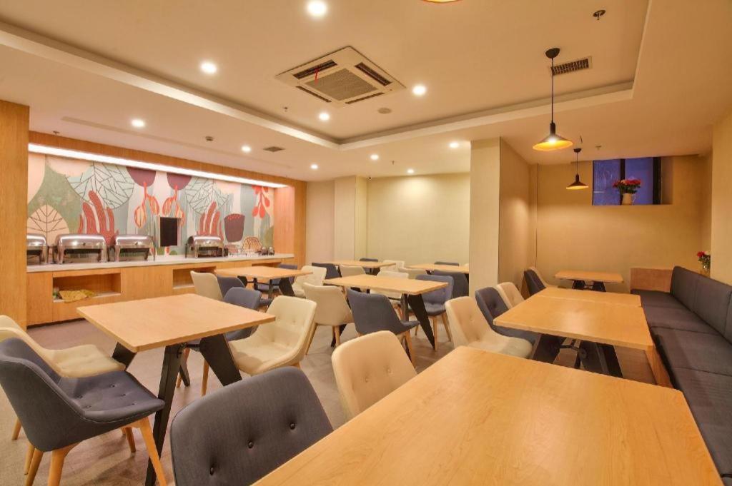 หานติง โฮเต็ล หนิงโบ เทียนยี่ สแควร์ นิวบรานช์ Hotel หนิงป่อ ภายนอก รูปภาพ